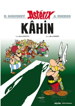 Asteriks - Kahin – Rene Goscinny – Alfa Yayınları kitap kapağı