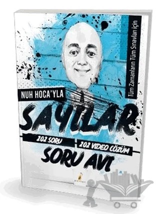 Nuh Hoca'yla Sayılar Soru Avı 202 Çözümlü Soru – Nuh Hellagün – Pelikan Tıp Teknik Yayıncılık kitap kapağı