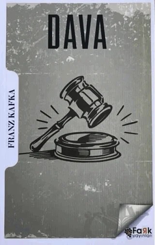 Dava – Franz Kafka – Fark Yayınları kitap kapağı