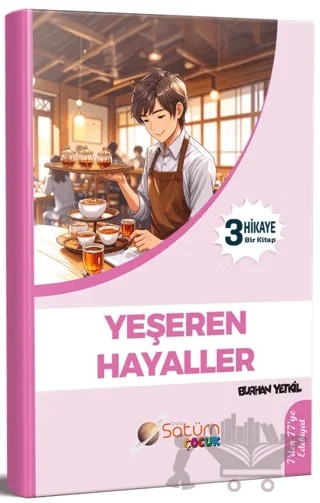 Yeşeren Hayaller – Burhan Yetkil – Satürn Yayınları kitap kapağı