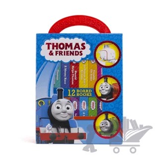 Thomas & Friends: My First Library 12 Board Books Set – Kolektif – Pi Kids kitap kapağı