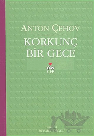Korkunç Bir Gece – Anton Pavloviç Çehov – Can Yayınları kitap kapağı