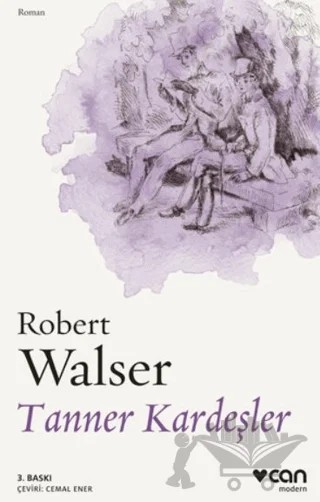 Tanner Kardeşler – Robert Walser – Can Yayınları kitap kapağı
