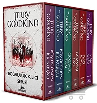 Doğruluk Kılıcı Serisi Kutulu Özel Set – Terry Goodkind – Pegasus Yayınları kitap kapağı