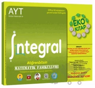 AYT Matematik Fasikülleri - İntegral Eko – Kolektif – Tonguç Akademi kitap kapağı