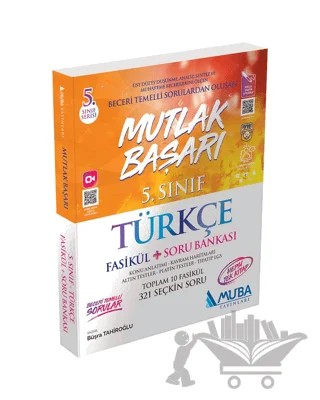 Mutlak Başarı 5. Sınıf Türkçe Fasikül + Soru Bankası – Kolektif – Muba Yayınları kitap kapağı