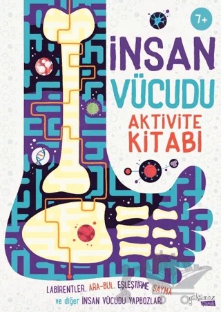 İnsan Vücudu Aktivite Kitabı – Ben Elcomb – Yakamoz Yayınevi kitap kapağı
