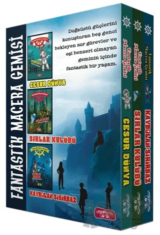 Fantastik Macera Gemisi (3 Kitap) – Burcu Karadaş – Yediveren Çocuk kitap kapağı