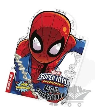 Spider Man - Marvel Süper Kahramanlar Boyama Koleksiyonu – Kolektif – Beta Kids kitap kapağı
