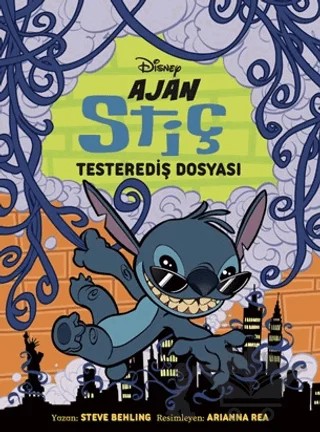 Disney Ajan Stiç - Testerediş Dosyası – Steve Behling – Beta Kids kitap kapağı