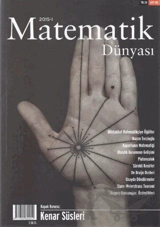 Matematik Dünyası Dergisi Sayı:102 Yıl:2015 – Kollektif – Nesin Yayınevi kitap kapağı