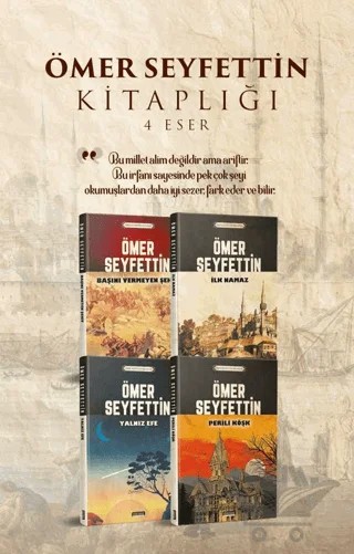 Ömer Seyfettin Hikayeleri 4 Kitap – Ömer Seyfettin – Yörünge Yayınları kitap kapağı