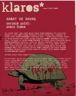 Klaros Sayı 15: Sanat ve Savaş – Klaros Yayınları kitap kapağı
