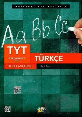 YKS TYT Türkçe Konu Anlatımlı – Kolektif – Fdd Yayınları kitap kapağı