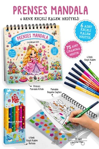 Prenses Mandala – Sibel Erdal – Bigkids Yayınları kitap kapağı