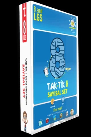 Tonguç Yayınları 8. Sınıf Taktikli Sayısal Set – Kolektif – Tonguç Akademi kitap kapağı