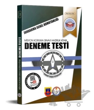 Jandarma Misyon Koruma Sınavına Hazırlık Kitabı Deneme Testi – Mehmet Er – Askeri Sınav Kitapları kitap kapağı