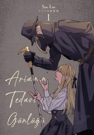 Aria’nın Tedavi Günlüğü 1. Cilt – Sue Lue – Uykulu Kahve Yayınevi kitap kapağı