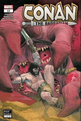 Conan The Barbarian 12 – Jason Aaron – Marmara Çizgi kitap kapağı