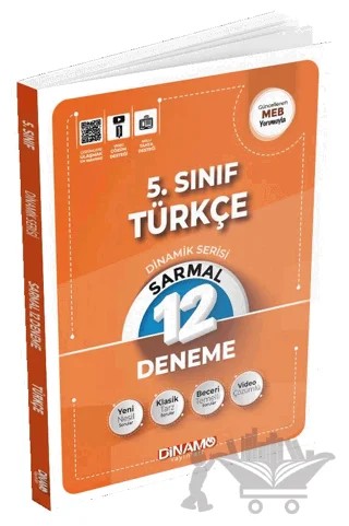 5. Sınıf Türkçe 12 Li Sarmal Deneme – Kolektif – Dinamo Yayınları kitap kapağı