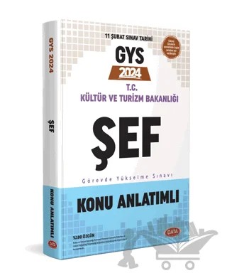 2024 GYS T.C Kültür Ve Turizm Bakanlığı Şef Görevde Yükselme Sınavı Konu Anlatımlı – Kolektif – Data Yayınları kitap kapağı