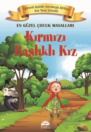 Kırmızı Başlıklı Kız – Kolektif – Martı Çocuk Yayınları kitap kapağı