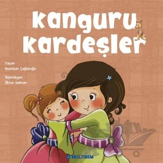 Kanguru Kardeşler – Nurefşan Çağlaroğlu – Multibem Yayınları kitap kapağı
