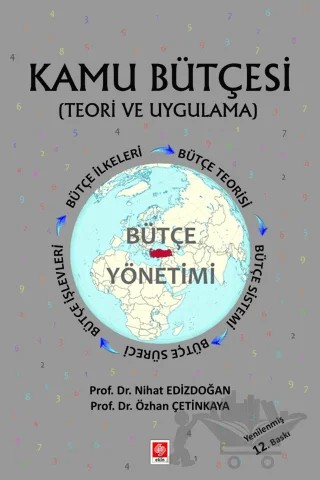 Kamu Bütçesi – Özhan Çetinkaya, Nihat Edizdoğan – Ekin Basım Yayın kitap kapağı