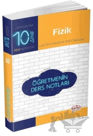 10. Sınıf Fizik Öğretmenin Ders Notları – Kolektif – Editör Yayınevi kitap kapağı