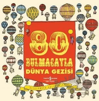 80 Bulmacayla Dünya Gezisi – Ruth Symons – İş Bankası Kültür Yayınları kitap kapağı