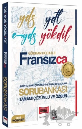 2025 YDS YDT E-YDS YÖKDİL Gökhan Hoca İle Fransızca Soru Bankası – Gökhan Yılmaz – Yargı Yayınevi kitap kapağı