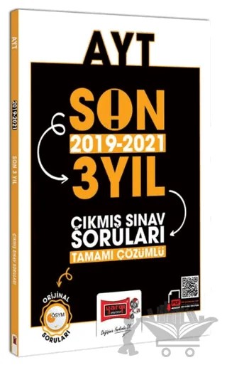 AYT Son 3 Yıl Tamamı Çözümlü Çıkmış Sorular – Kolektif – Yargı Yayınevi kitap kapağı