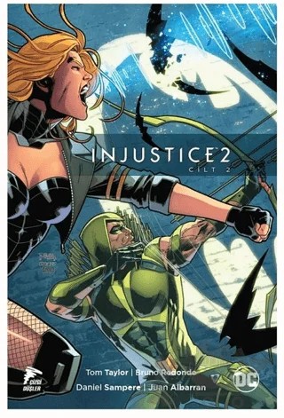 Injustice 2 - Cilt 2 – Tom Taylor – Çizgi Düşler Yayınevi kitap kapağı