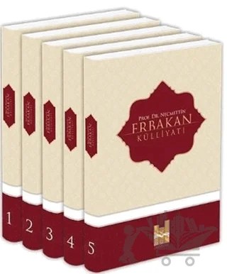 Erbakan Külliyatı (Kutulu 5 Cilt Takım) – Necmettin Erbakan – Mgv Yayınları kitap kapağı