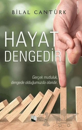 Hayat Dengedir – Bilal Cantürk – Karina Yayınevi kitap kapağı