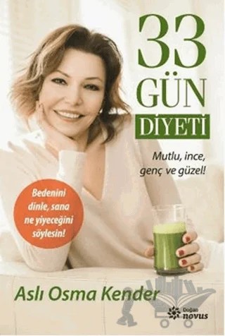 33 Gün Diyet – Aslı Osma Kender – Doğan Novus kitap kapağı