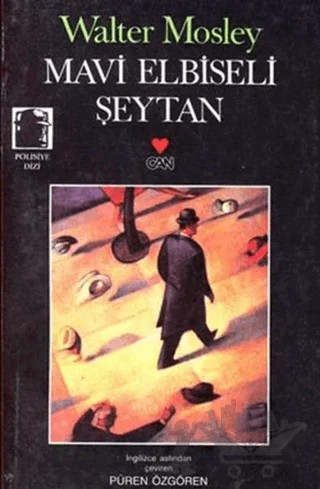 Mavi Elbiseli Şeytan – Walter Mosley – Can Yayınları kitap kapağı