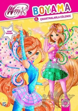 Winx Club - Boyama ve Çıkarmalarla Eğlence – Kolektif – Artemis Yayınları kitap kapağı