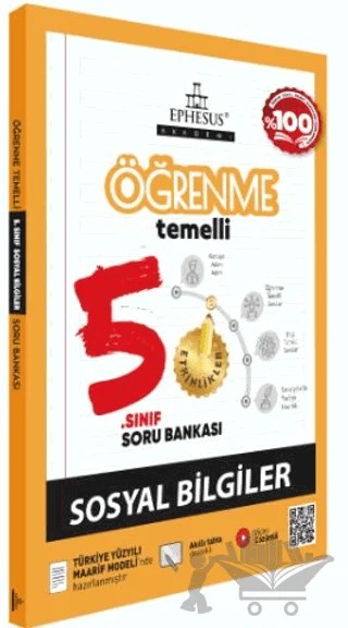 5. Sınıf Öğrenme Temelli Sosyal Bilgiler Soru Bankası – Kolektif – Ephesus Akademi kitap kapağı