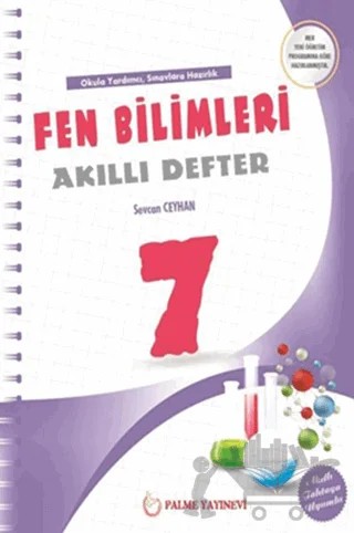 7. Sınıf Fen Bilimleri Akıllı Defter – Sevcan Ceyhan – Palme Yayınları kitap kapağı