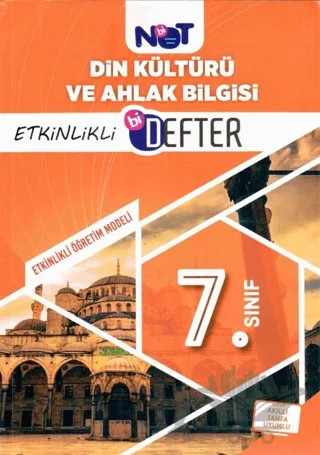 7. Sınıf Din Kültürü ve Ahlak Bilgisi Etkinlikli Bi Defter – Kolektif – Bi Not Yayınları kitap kapağı