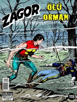 Yeni Zagor Sayı: 115 Ölü Orman – Lal Kitap kitap kapağı