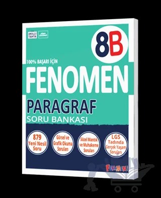 8. Sınıf Fenomen Paragraf Soru Bankası – Kolektif – Fenomen Yayınları kitap kapağı