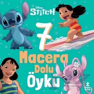 Disney Lilo ve Stitch - 7 Macera Dolu Öykü – Kolektif – Doğan Çocuk kitap kapağı