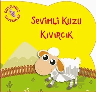 Sevimli Kuzu Kıvırcık – Kolektif – Net Çocuk Yayınları kitap kapağı