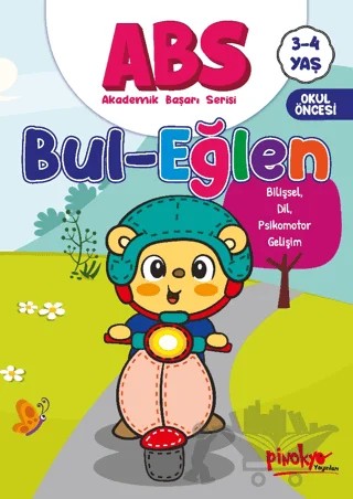 ABS 3-4 Yaş Bul-Eğlen – Buçe Dayı – Pinokyo Yayınları kitap kapağı