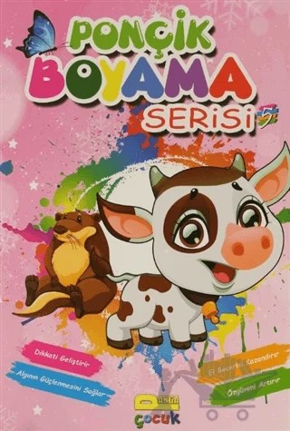 Ponçik Boyama Serisi 5 – Kolektif – Parga Yayıncılık kitap kapağı