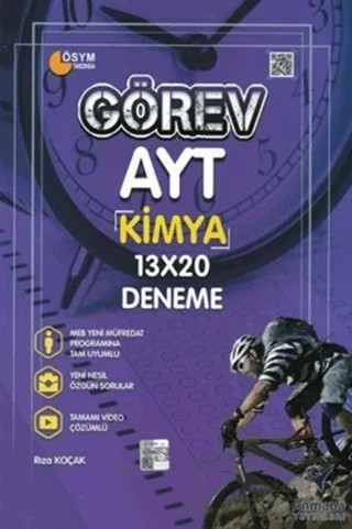 AYT Görev Kimya 13x20 Deneme – Rıza Koçak – Armada Yayınları kitap kapağı