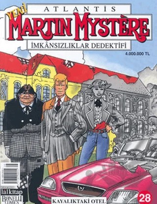 Martin Mystere İmkansılıklar Dedektifi Sayı: 28 Kayalıktaki Otel – Lal Kitap kitap kapağı