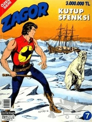 Kutup Sfenksi - Zagor Özel Seri Sayı 7 – Lal Kitap kitap kapağı